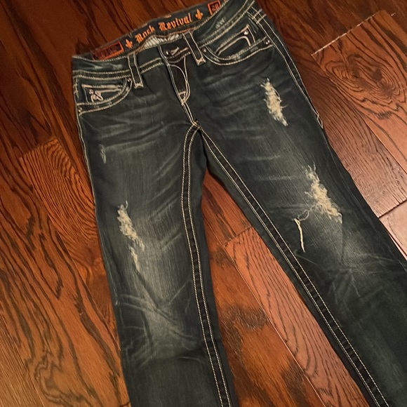 Rock Revival jeans women’s size 28 Noelle skinny excellent condition, trendy - Picture 5 of 8